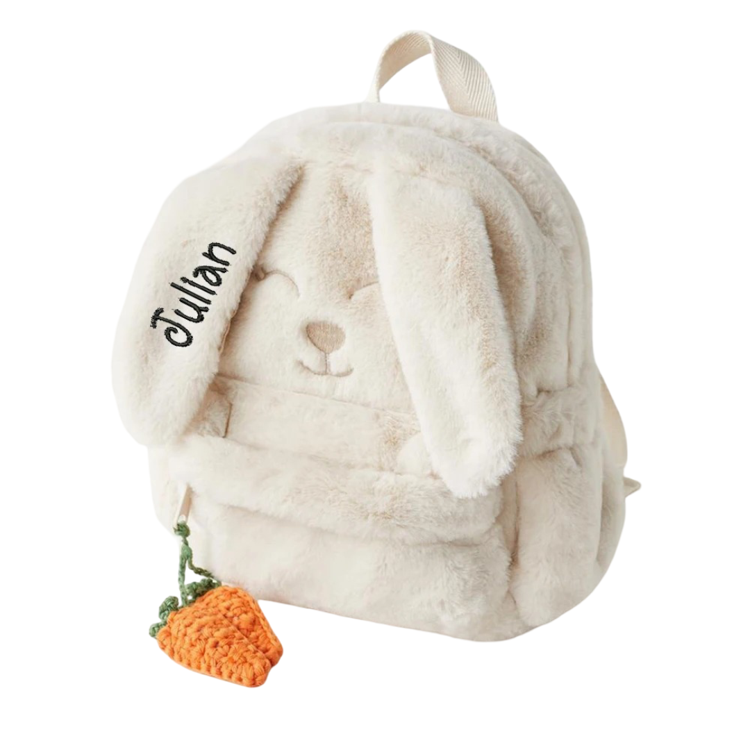 Cartoon Rabbit Carrot Kawaii Plush Backpack Cartoon Rabbit Carrot Kawaii Plush Backpack