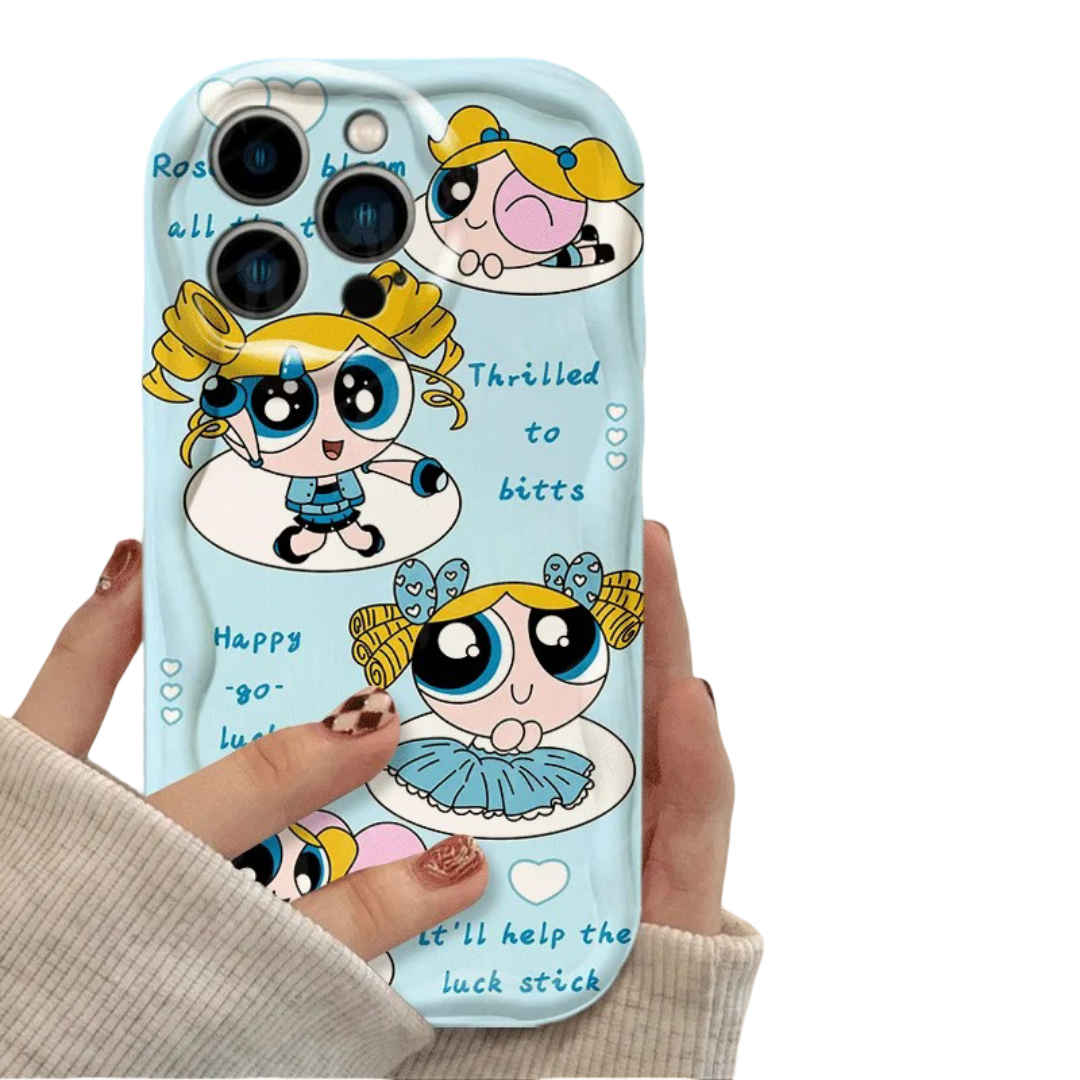 Anime The Powerpuff Girls Bubbles Kawaii iPhone Case Anime The Powerpuff Girls Bubbles Kawaii iPhone Case
