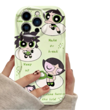 Anime The Powerpuff Girls Buttercup Kawaii iPhone Case Anime The Powerpuff Girls Buttercup Kawaii iPhone Case