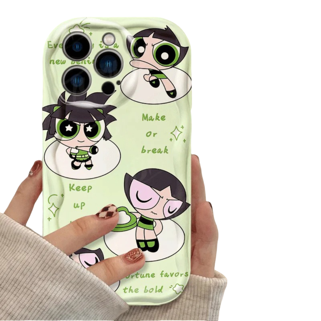 Anime The Powerpuff Girls Buttercup Kawaii iPhone Case