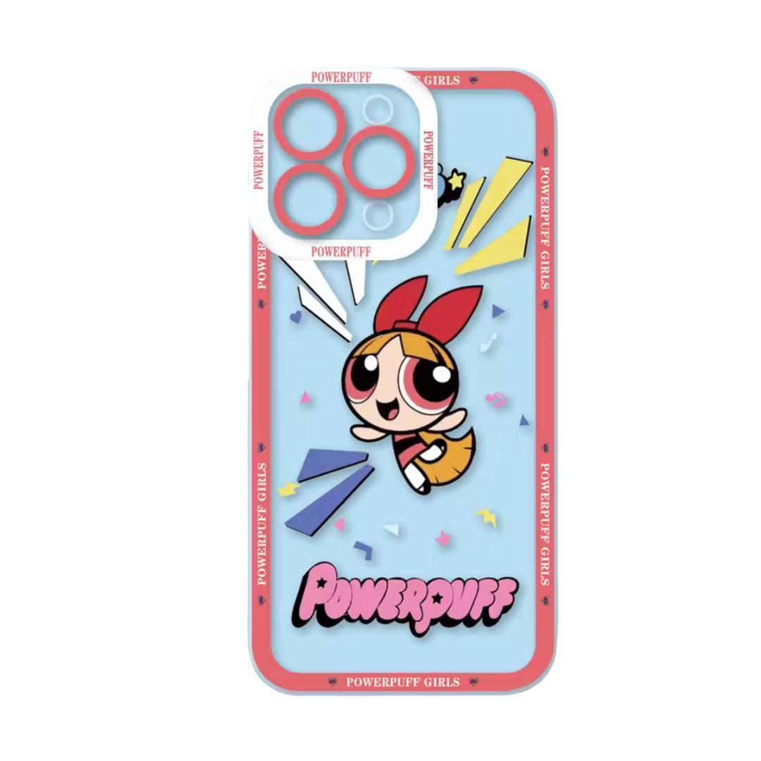 The Powerpuff Girls Blossom Kawaii Phone Case For iPhone