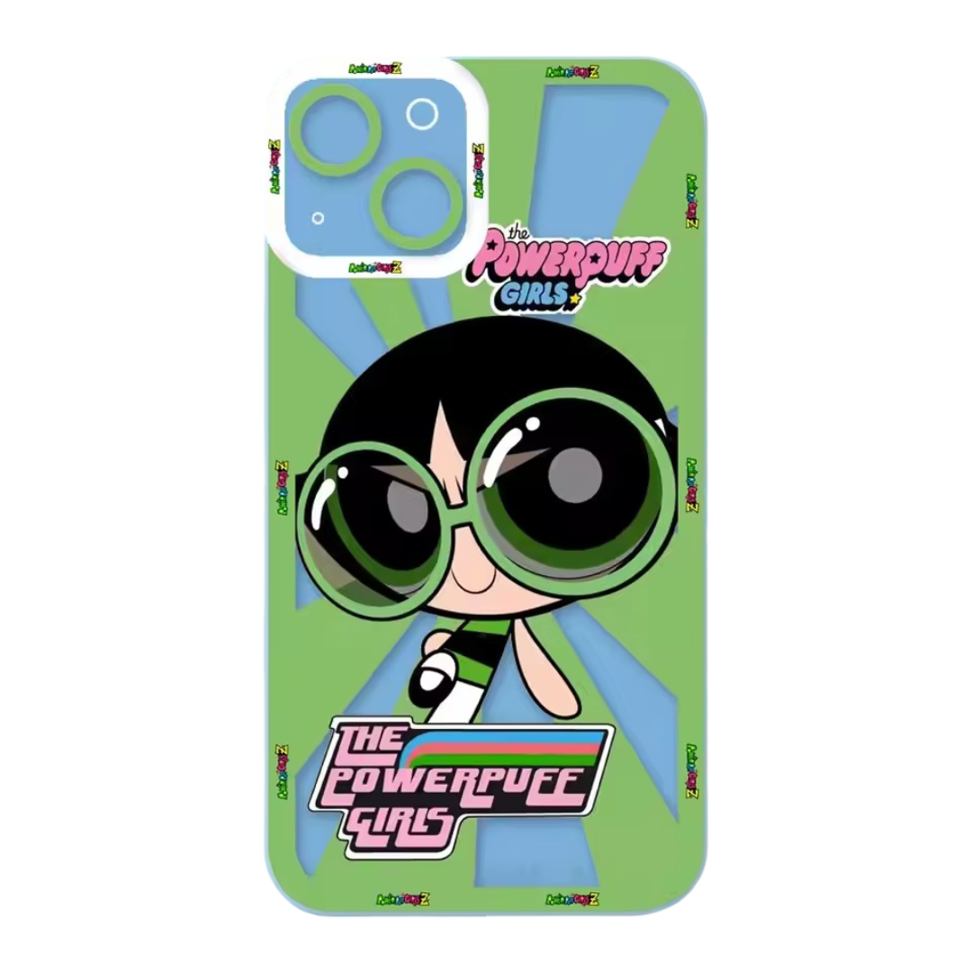 Kawaii The Powerpuff Girls Buttercup Soft Silicone Phone Cover For iPhone