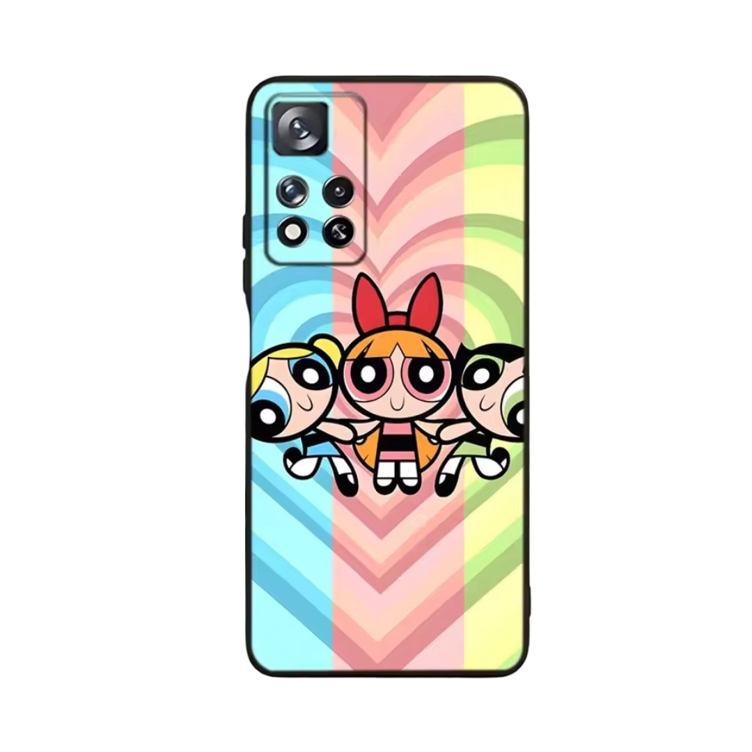 The Powerpuff Girls Kawaii Soft Phone Case For Samsung Galaxy