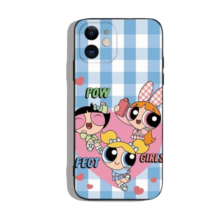 Kawaii Cartoon The Powerpuff Girls Character Phone Case For iPhone Kawaii Cartoon The Powerpuff Girls Character Phone Case For iPhone