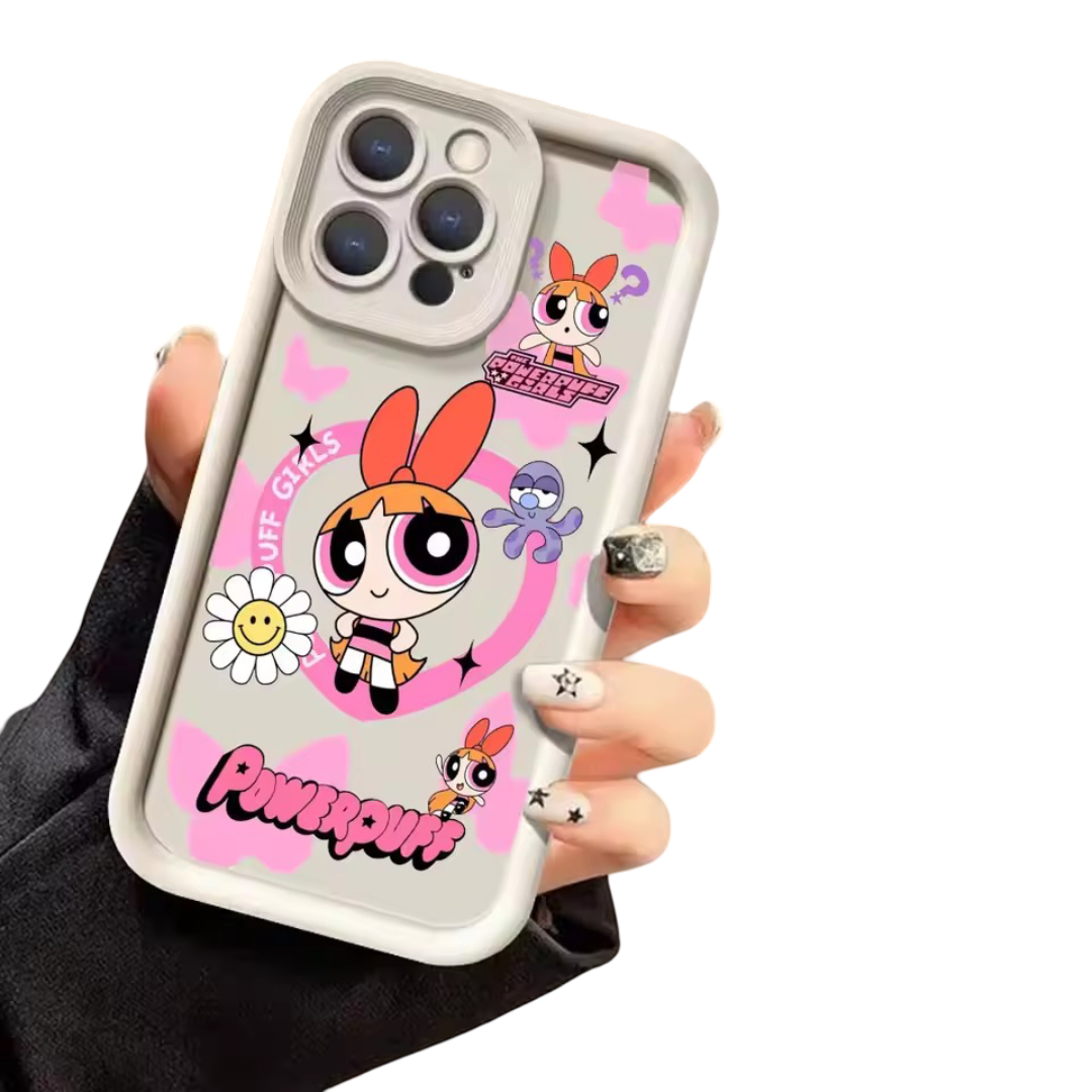 Anime The Powerpuff Girls Blossom Kawaii Phone Case For iPhone