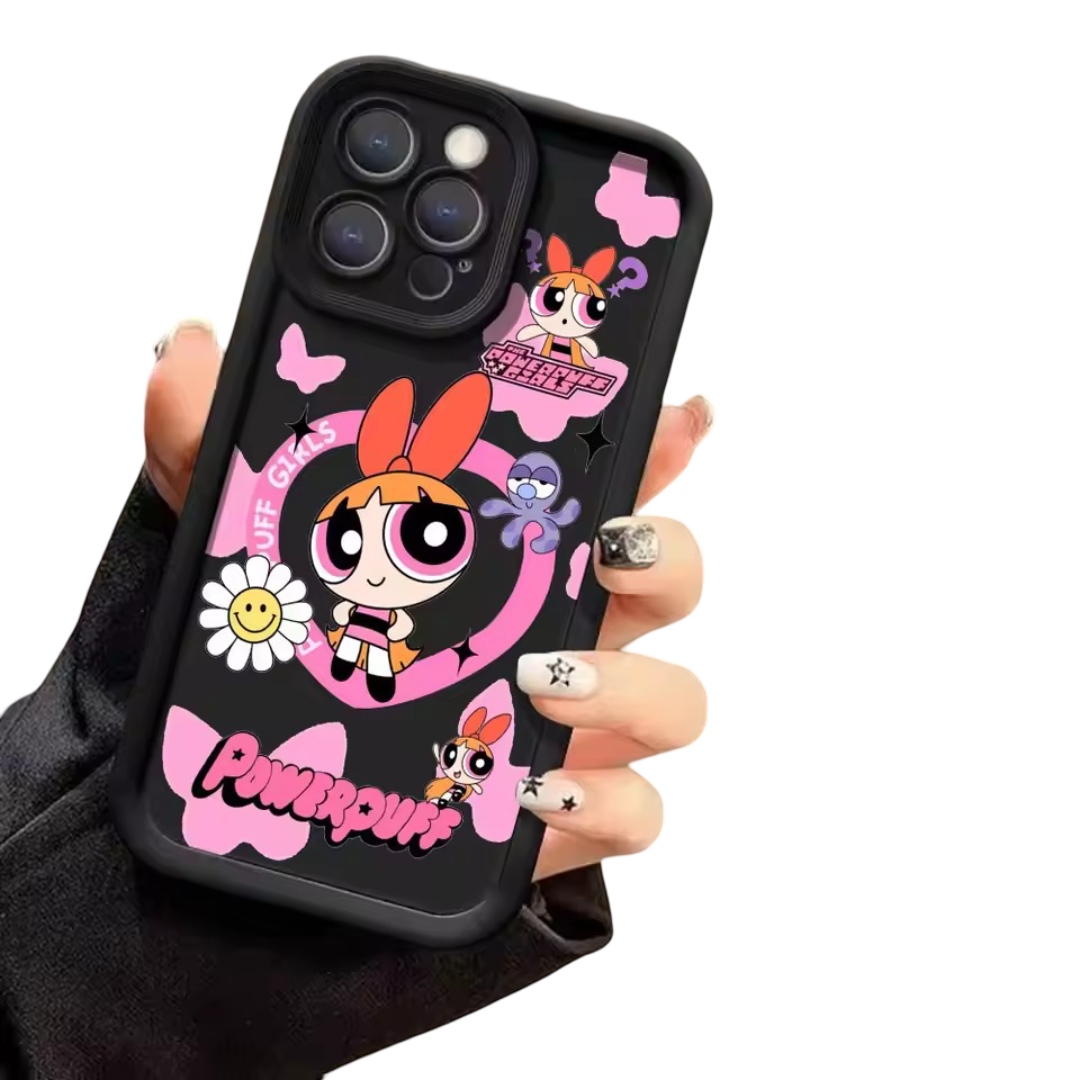 Kawaii Anime The Powerpuff Girls Blossom Phone Cover For iPhone