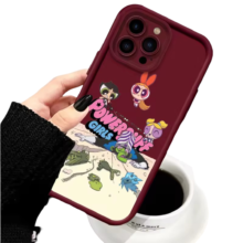 Anime The Powerpuff Girls Eye Ladder Soft Kawaii Phone Cover For Apple iPhone Anime The Powerpuff Girls Eye Ladder Soft Kawaii Phone Cover For Apple iPhone