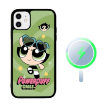 Kawaii The Powerpuff Girls Buttercup Magnetic Wireless Charge iPhone Cover Kawaii The Powerpuff Girls Buttercup Magnetic Wireless Charge iPhone Cover