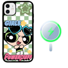 Kawaii The Powerpuff Girls Buttercup Magnetic Wireless Charge Phone Case For iPhone Kawaii The Powerpuff Girls Buttercup Magnetic Wireless Charge Phone Case For iPhone
