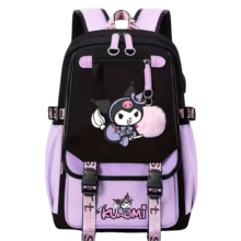 Kawaii Kuromi Large Capacity School Backpack Kawaii Kuromi Large Capacity School Backpack