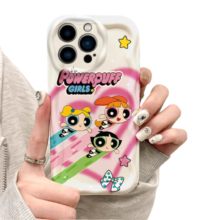 Kawaii The Powerpuff Girls Character iPhone Mobile Case Kawaii The Powerpuff Girls Character iPhone Mobile Case