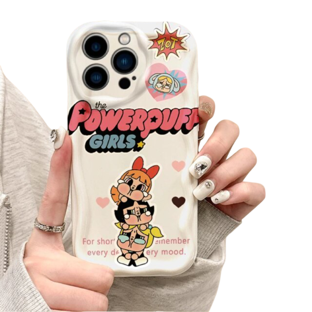 Kawaii The Powerpuff Girls Character iPhone Mobile Cover