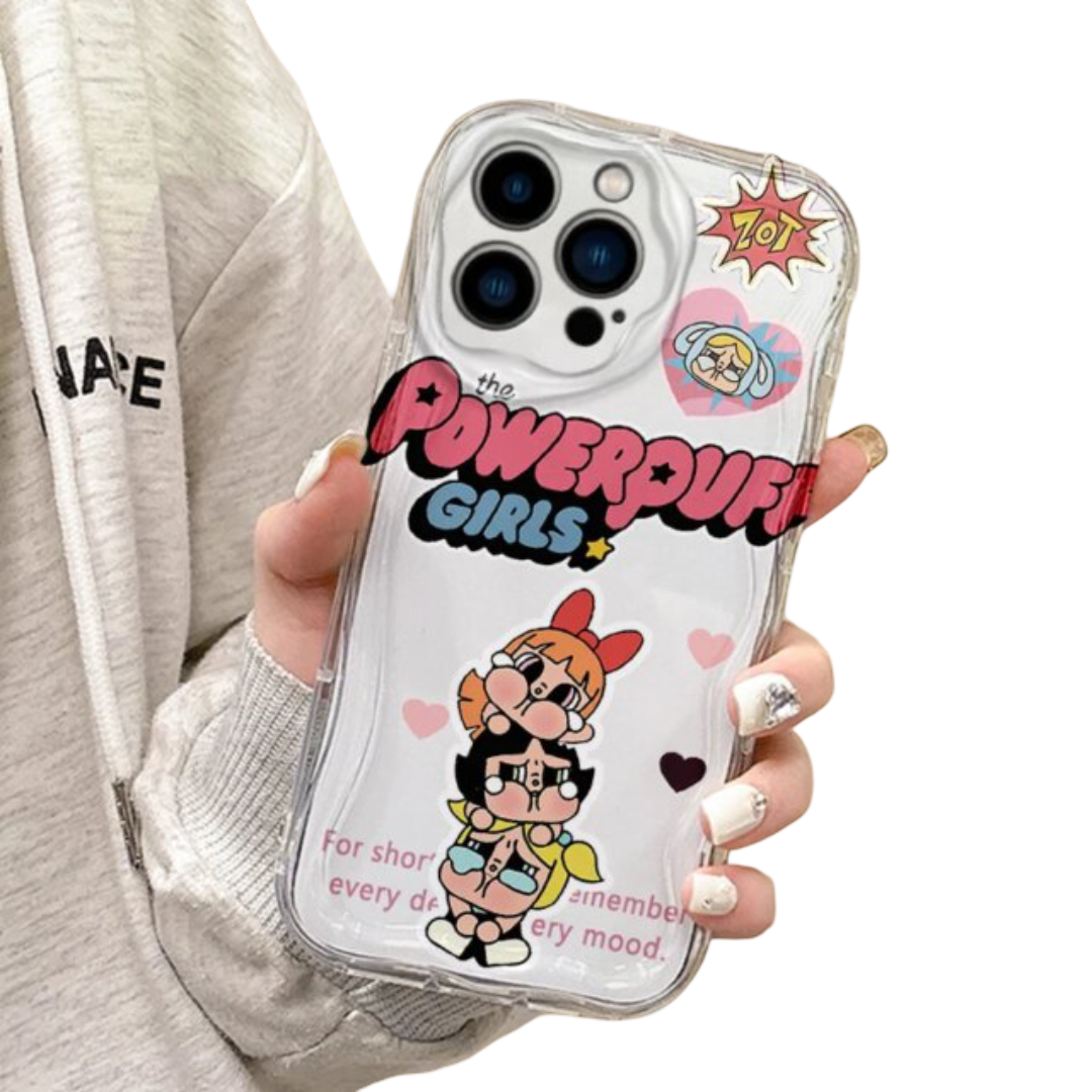 Kawaii The Powerpuff Girls Mobile Case For iPhone