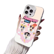 Kawaii The Powerpuff Girls Magnetic Wireless Charging iPhone Cover Kawaii The Powerpuff Girls Magnetic Wireless Charging iPhone Cover