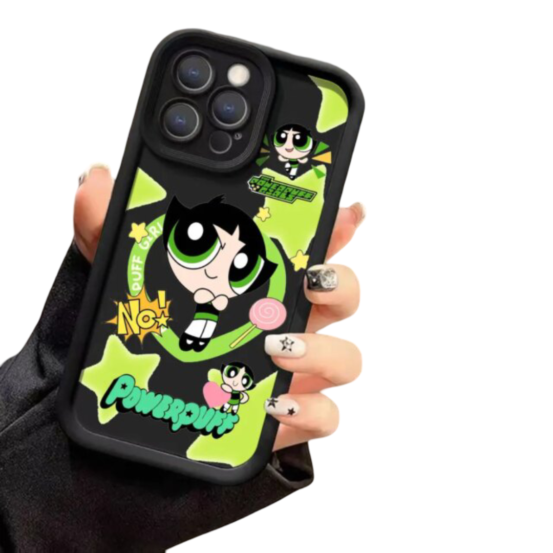 Kawaii The Powerpuff Girls Buttercup Phone Back Case For Samsung