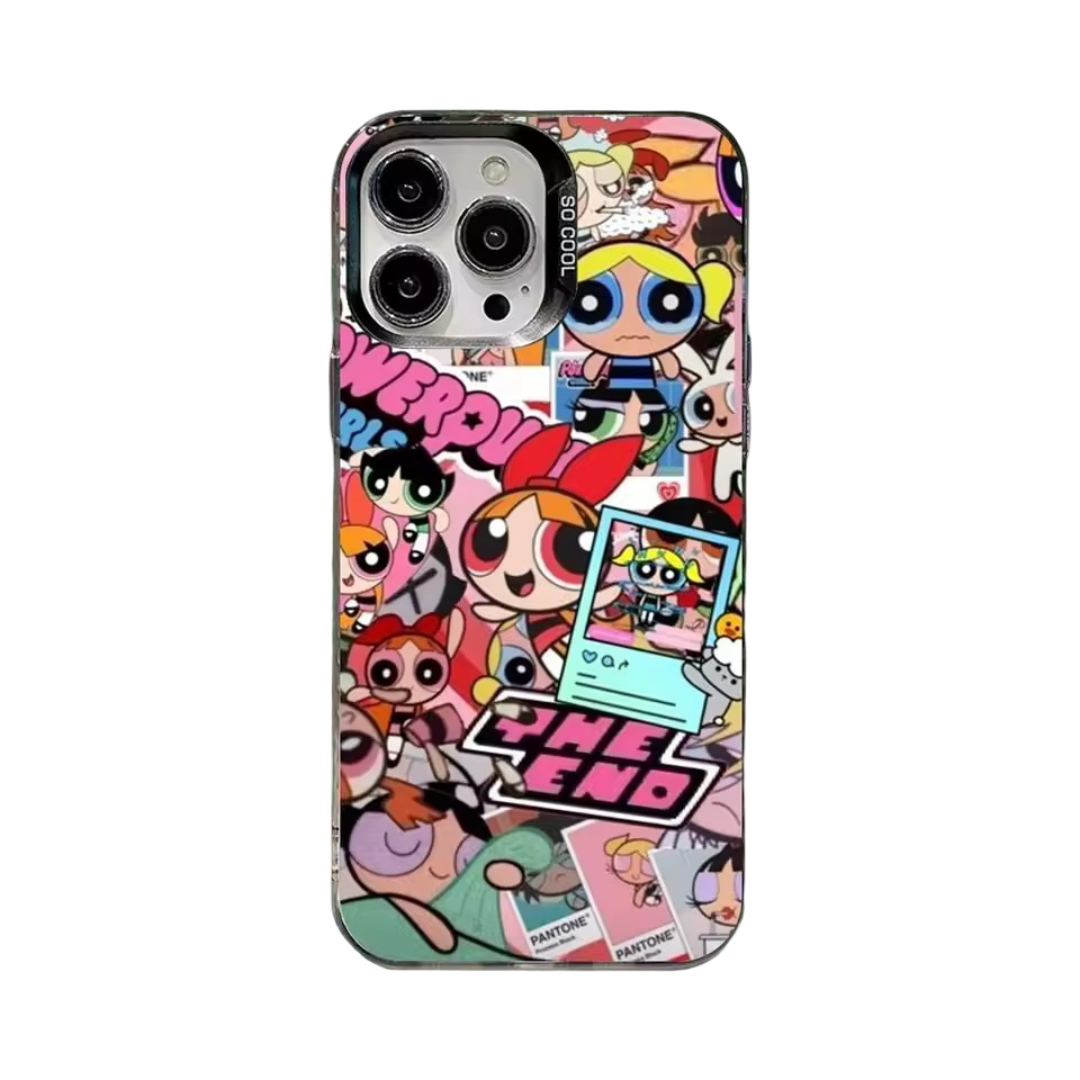 The Powerpuff Girls Kawaii Hard Phone Case For iPhone The Powerpuff Girls Kawaii Hard Phone Case For iPhone