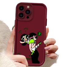 Anime Kawaii The Powerpuff Girls Eye Ladder For Apple iPhone Case Anime Kawaii The Powerpuff Girls Eye Ladder For Apple iPhone Case