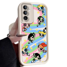 Kawaii The Powerpuff Girls Character Back Case For Samsung Phone Kawaii The Powerpuff Girls Character Back Case For Samsung Phone