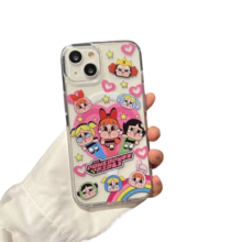Kawaii The Powerpuff Girls Magnetic Bracket Safe Cover For Samsung Galaxy Kawaii The Powerpuff Girls Magnetic Bracket Safe Cover For Samsung Galaxy