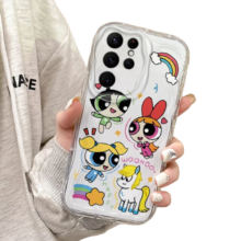 The Powerpuff Girls Kawaii Character Phone Back Case Silicone For Samsung The Powerpuff Girls Kawaii Character Phone Back Case Silicone For Samsung