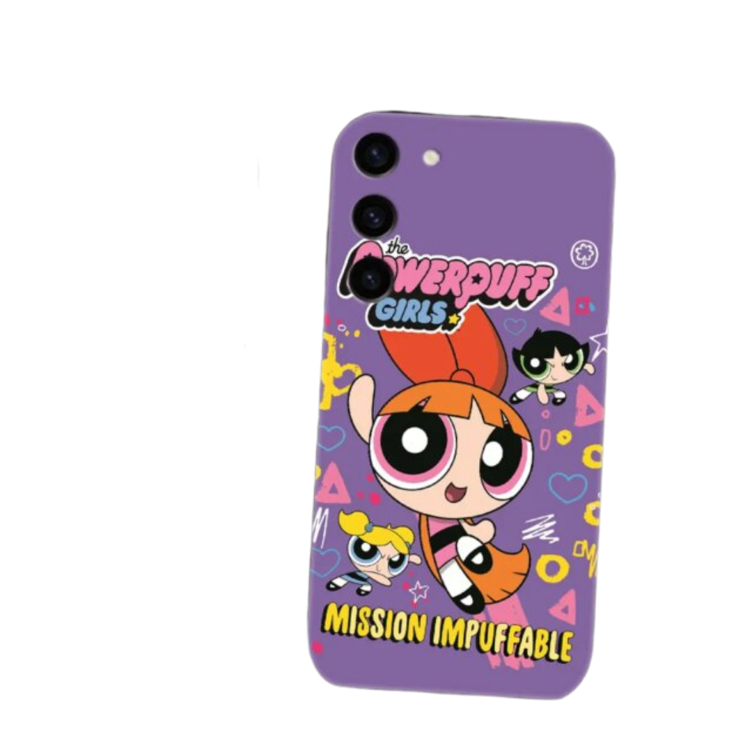 The Powerpuff Girls Kawaii Character Samsung Phone Back Case