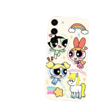 Kawaii The Powerpuff Girls Cartoon Character Samsung Phone Back Case Kawaii The Powerpuff Girls Cartoon Character Samsung Phone Back Case