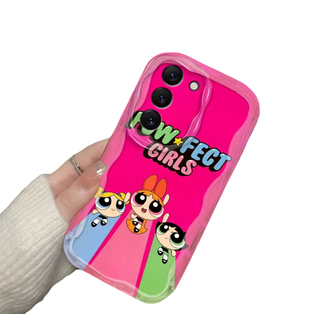 The Powerpuff Girls Kawaii Phone Cover For Samsung