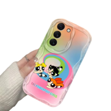Kawaii The Powerpuff Girls Back Phone Cover For Samsung Kawaii The Powerpuff Girls Back Phone Cover For Samsung