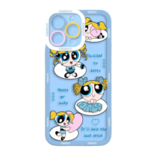 Anime The Powerpuff Girls Bubbles Kawaii Phone Cover For Samsung Anime The Powerpuff Girls Bubbles Kawaii Phone Cover For Samsung