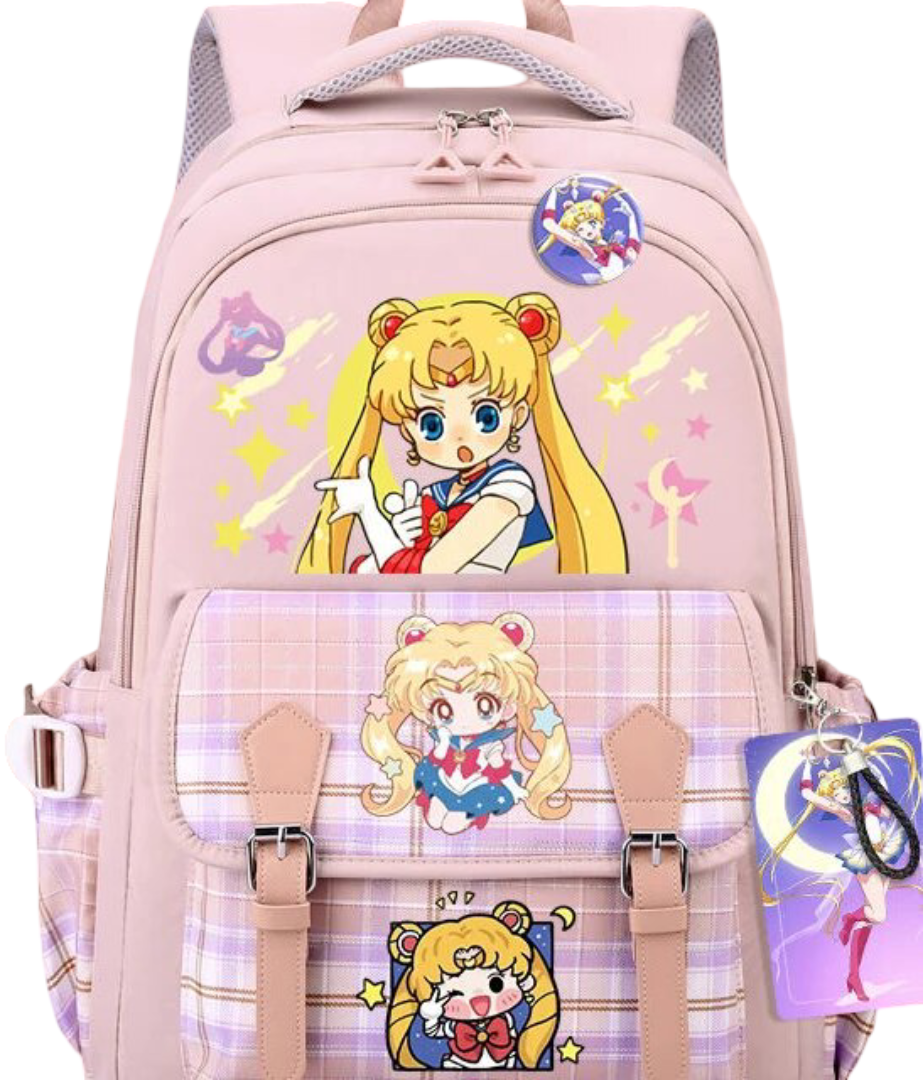 Kawaii Sailor Moon Backpack For Student