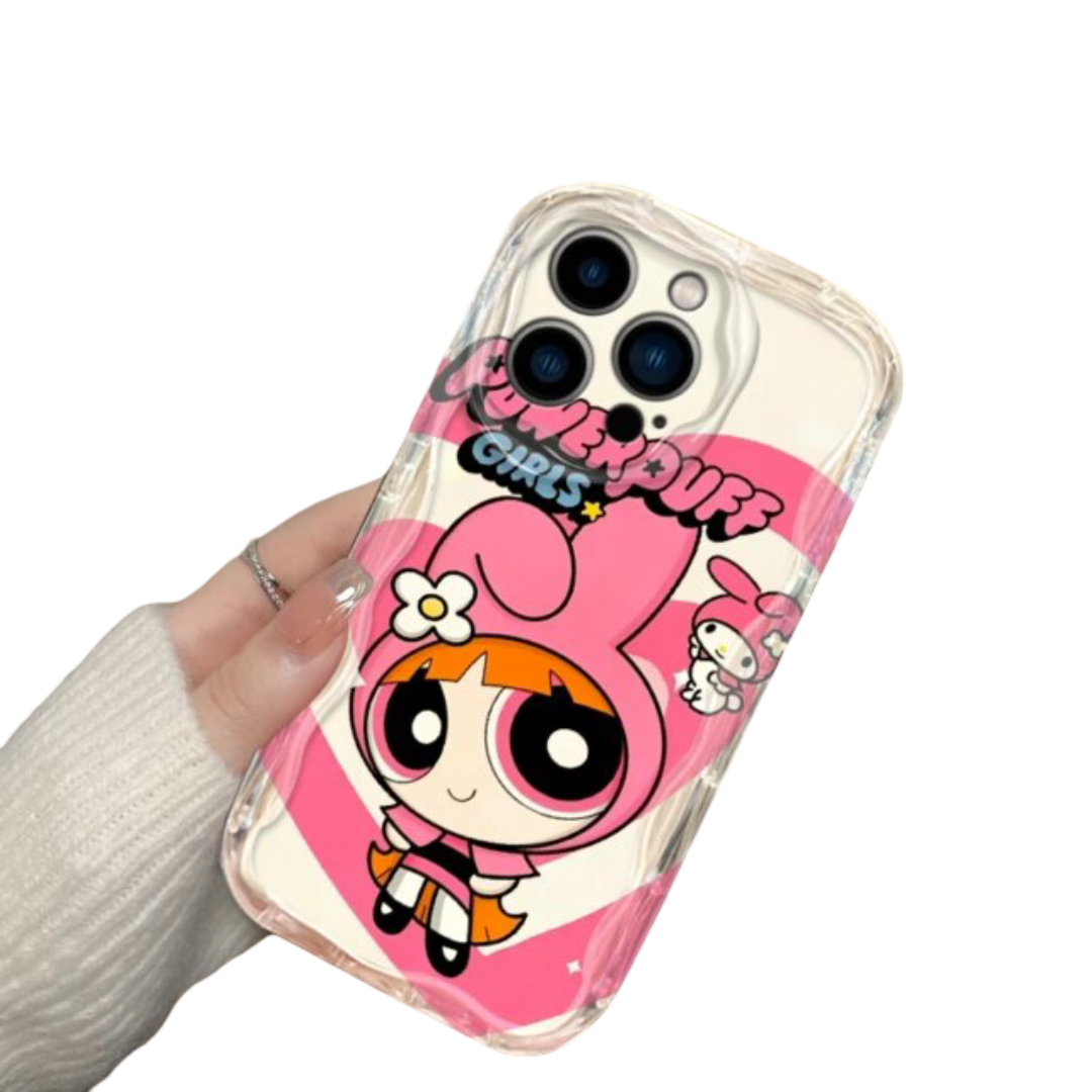 Kawaii Blossom The Powerpuff Girls Phone Case For iPhone