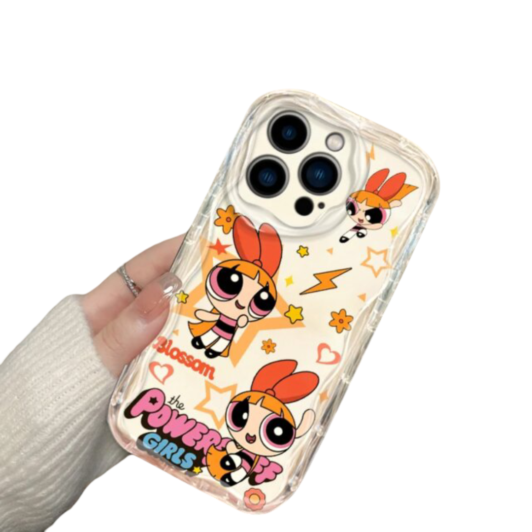 The Powerpuff Girls Kawaii Phone Case Blossom For iPhone