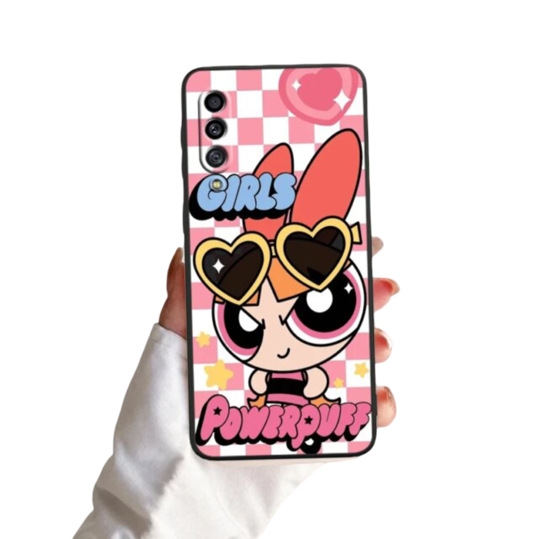 Kawaii The Powerpuff Girls Cartoon Blossom Back Case For Samsung