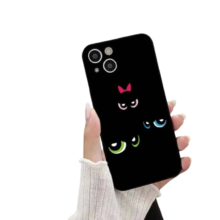 Kawaii Character The Powerpuff Girls iPhone Back Cover Kawaii Character The Powerpuff Girls iPhone Back Cover