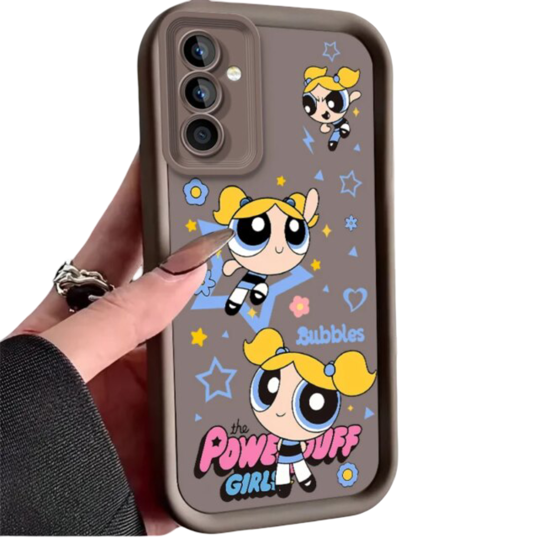 Kawaii The Powerpuff Girls Character Samsung Back Cover