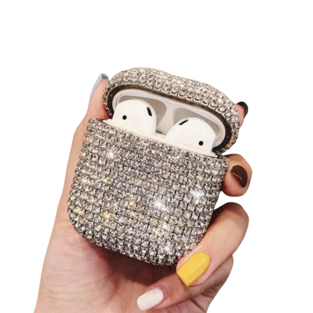 Kawaii Sparkling Diamond Case For Apple AirPods