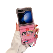 Kawaii The Powerpuff Girls Magsafe Wireless Charge Phone Case For Samsung With Lanyard Kawaii The Powerpuff Girls Magsafe Wireless Charge Phone Case For Samsung With Lanyard