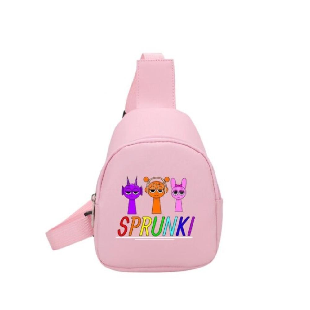 Kawaii Sprunki Incredibox Print Portable Crossbody Bag Kawaii Sprunki Incredibox Print Portable Crossbody Bag