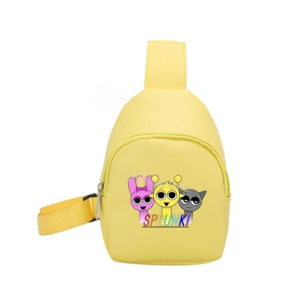 Kawaii Sprunki Incredibox Printed Crossbody Bag