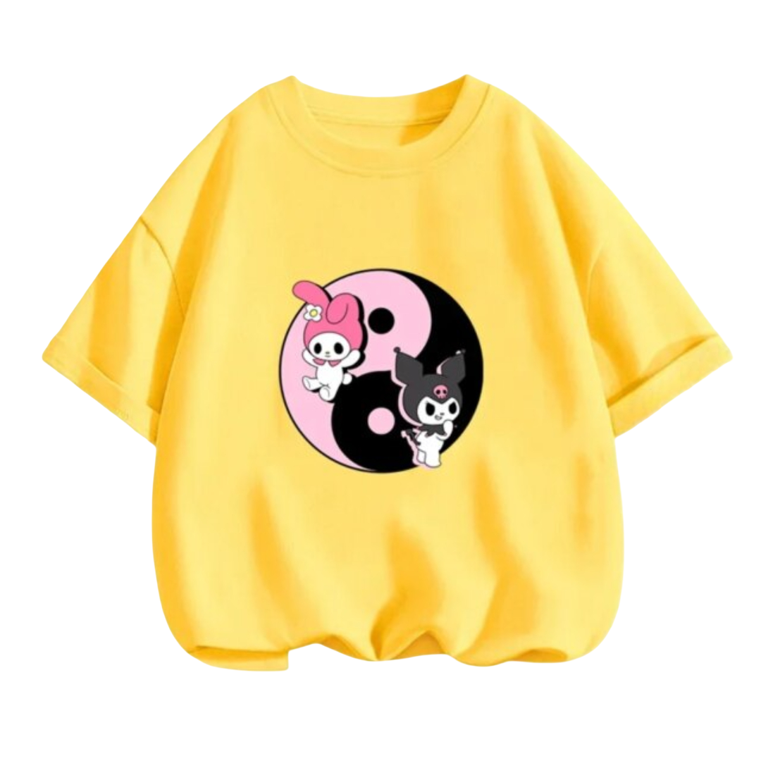 Kuromi Kawaii Anime Short Sleeve T-Shirt