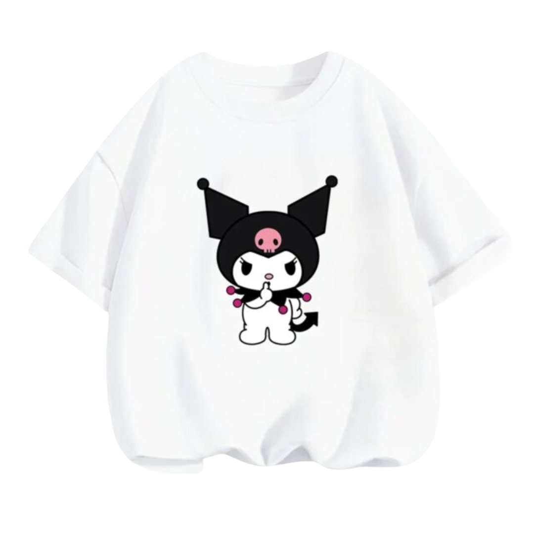 Kawaii Kuromi Short Sleeve T-Shirt