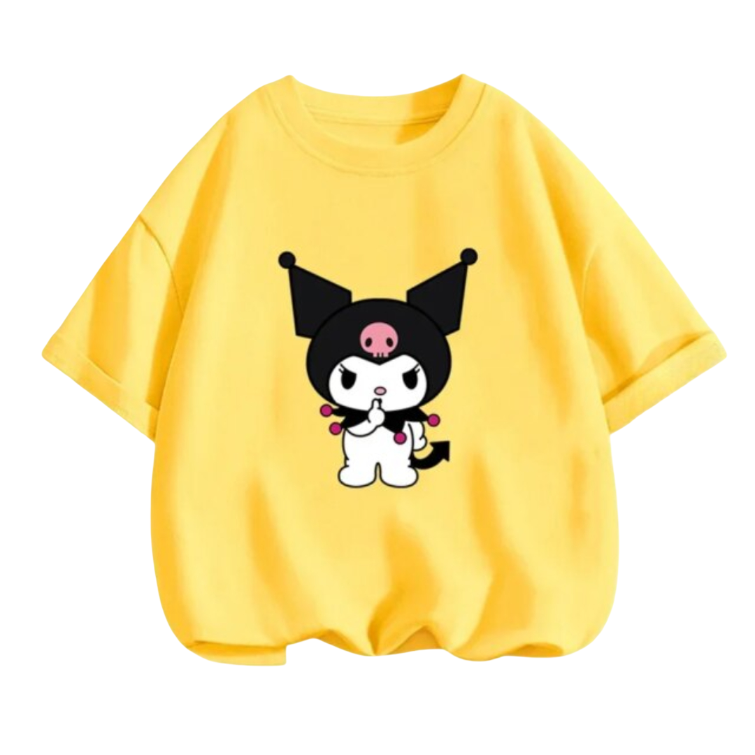 Kawaii Kuromi Short Sleeve T-Shirt