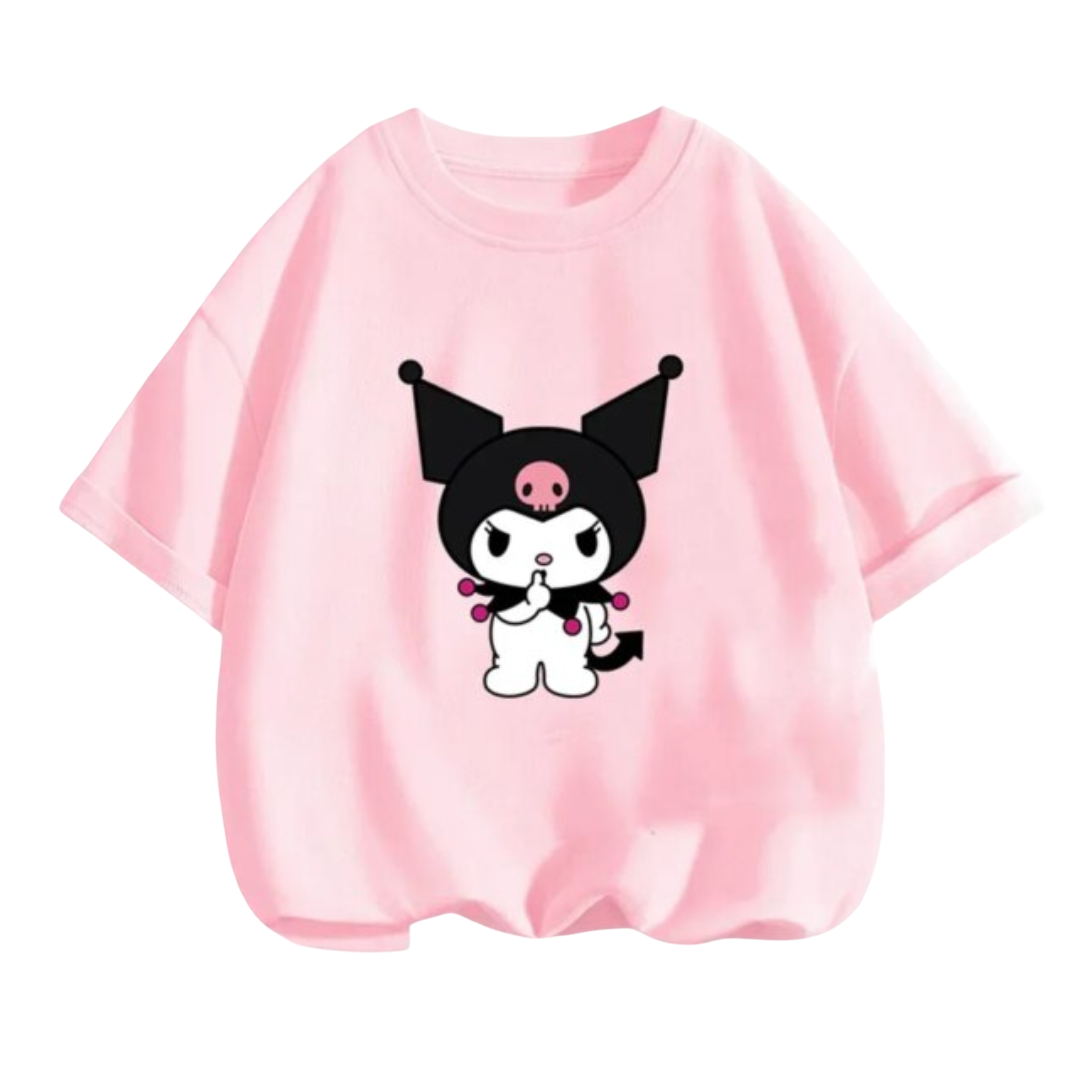 Kawaii Kuromi Short Sleeve T-Shirt