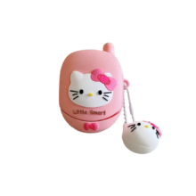 Sanrio Kawaii Hello Kitty Airpod Case With Keychain Sanrio Kawaii Hello Kitty Airpod Case With Keychain
