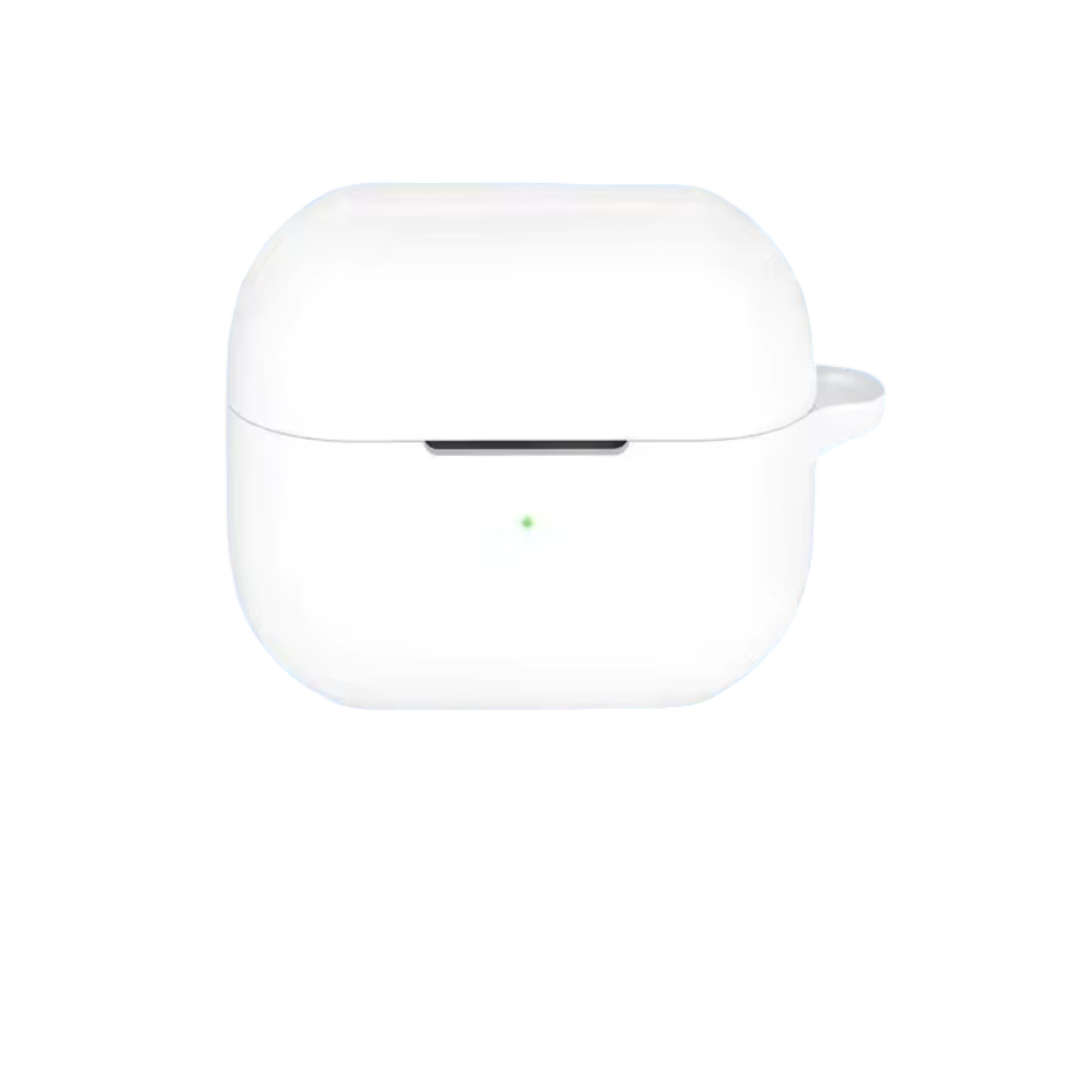 Kawaii White Blue Pattern Airpod Case For Galaxy