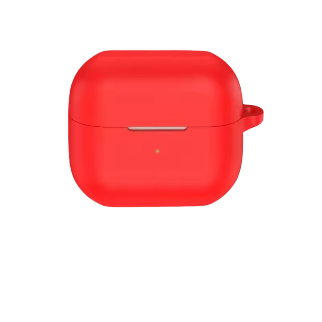 Kawaii Red Pattern Airpod Case For Galaxy