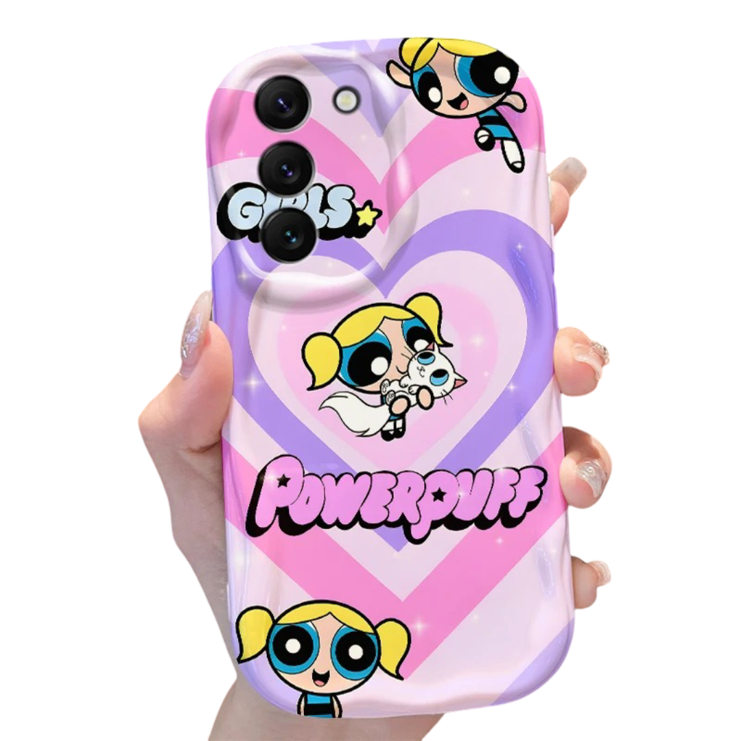 Kawaii Cartoon The Powerpuff Girls Blossom Samsung Galaxy Phone Case