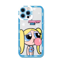 Kawaii Cartoon The Powerpuff Girls Bubbles Phone Case For Samsung Kawaii Cartoon The Powerpuff Girls Bubbles Phone Case For Samsung