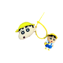 Kawaii Crayon Shin-Chan Silicone Airpod Case With Pendant Kawaii Crayon Shin-Chan Silicone Airpod Case With Pendant