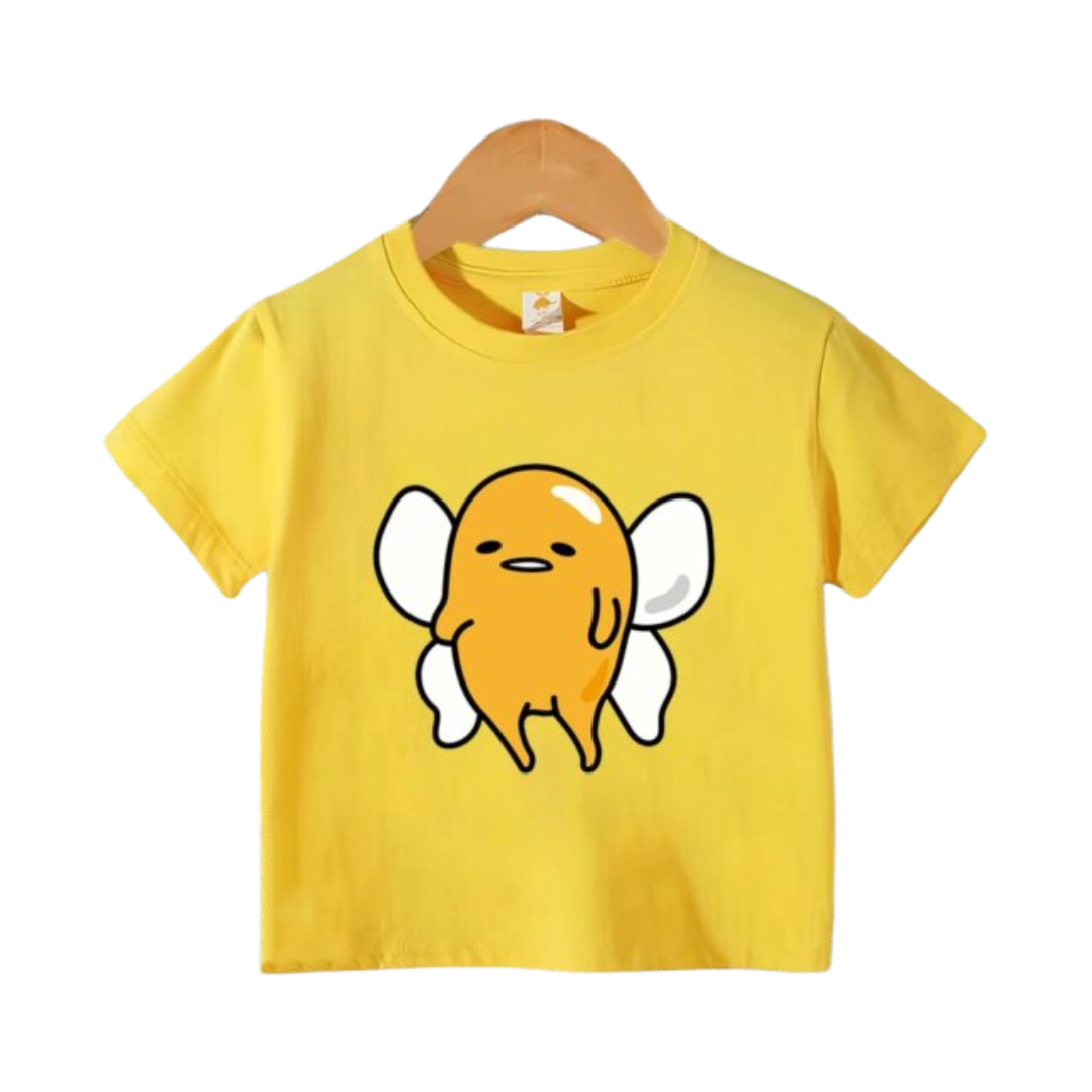 Kawaii Gudetama Short Sleeved T-Shirt